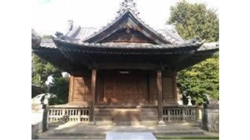 上地八幡宮の近隣の神社の春日神社