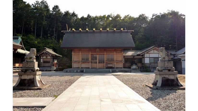 上地八幡宮の近隣の神社の馬頭神明宮