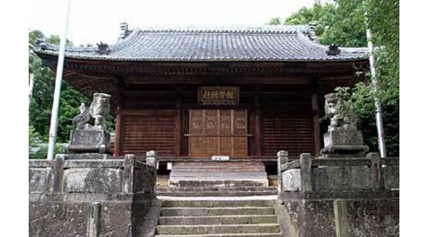 上地八幡宮の近隣の神社の熊野神社